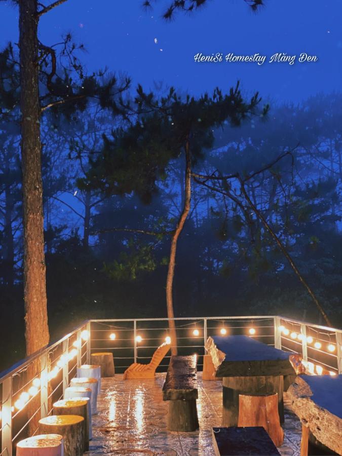 Henisi Homestay Mang Den Villa Kon Von Kla ภายนอก รูปภาพ